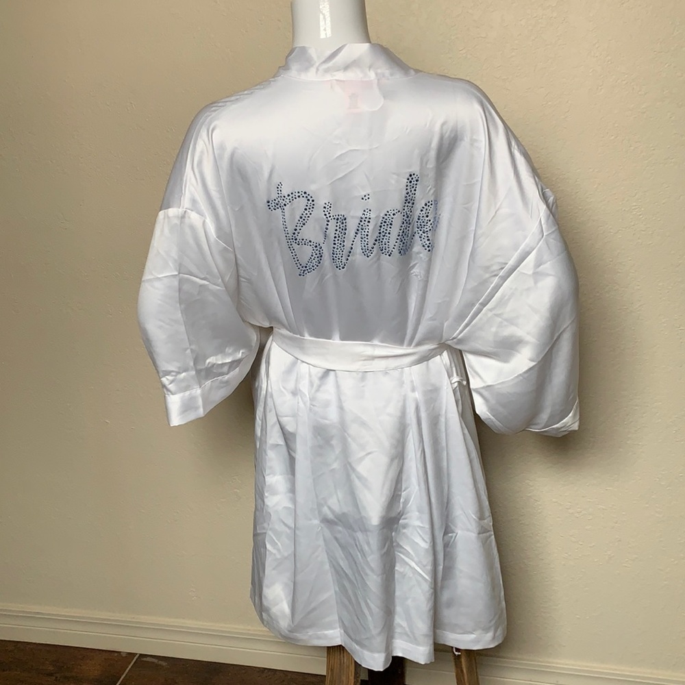 Victoria Secret flounce bride robe